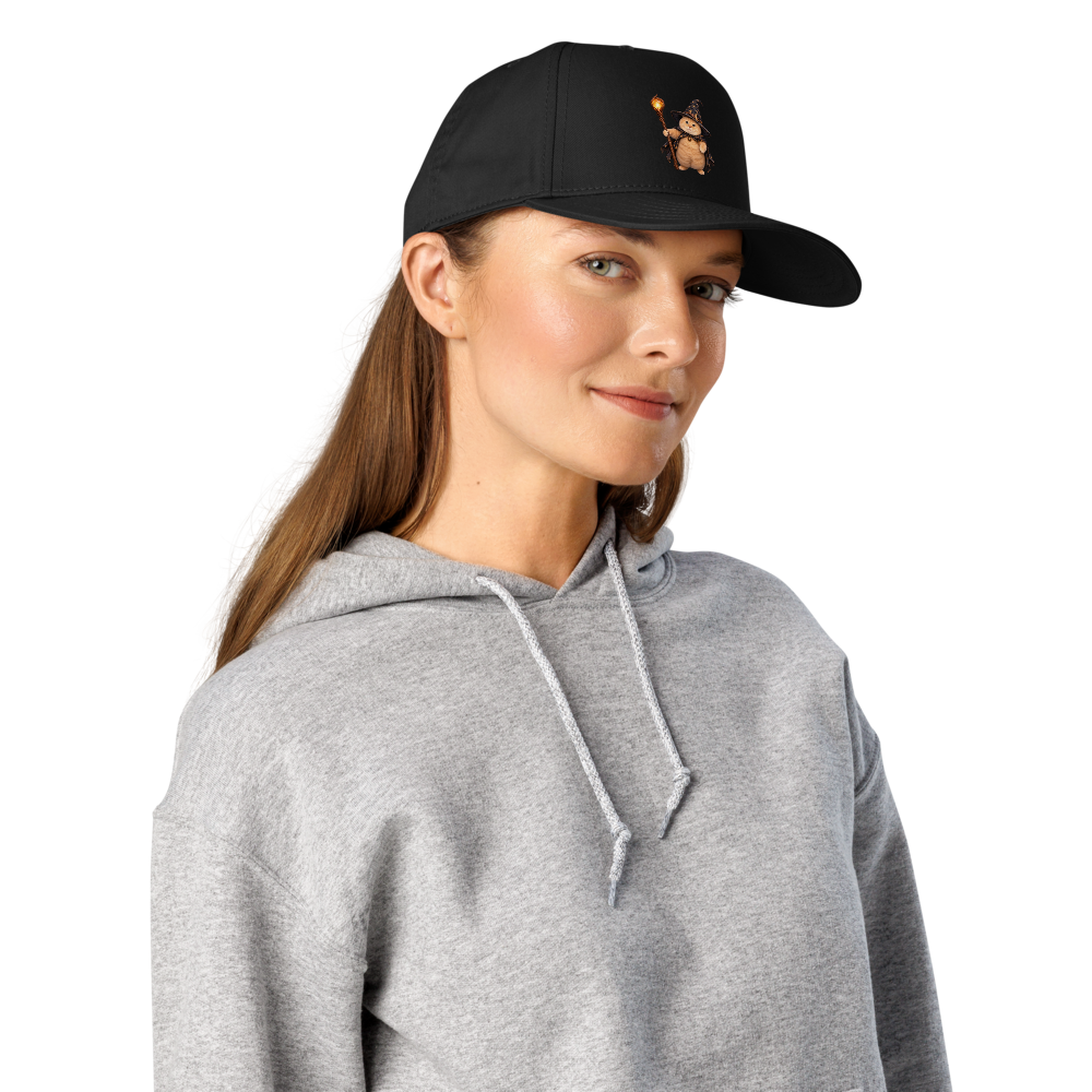Witch Cat Cap · Black / One size
