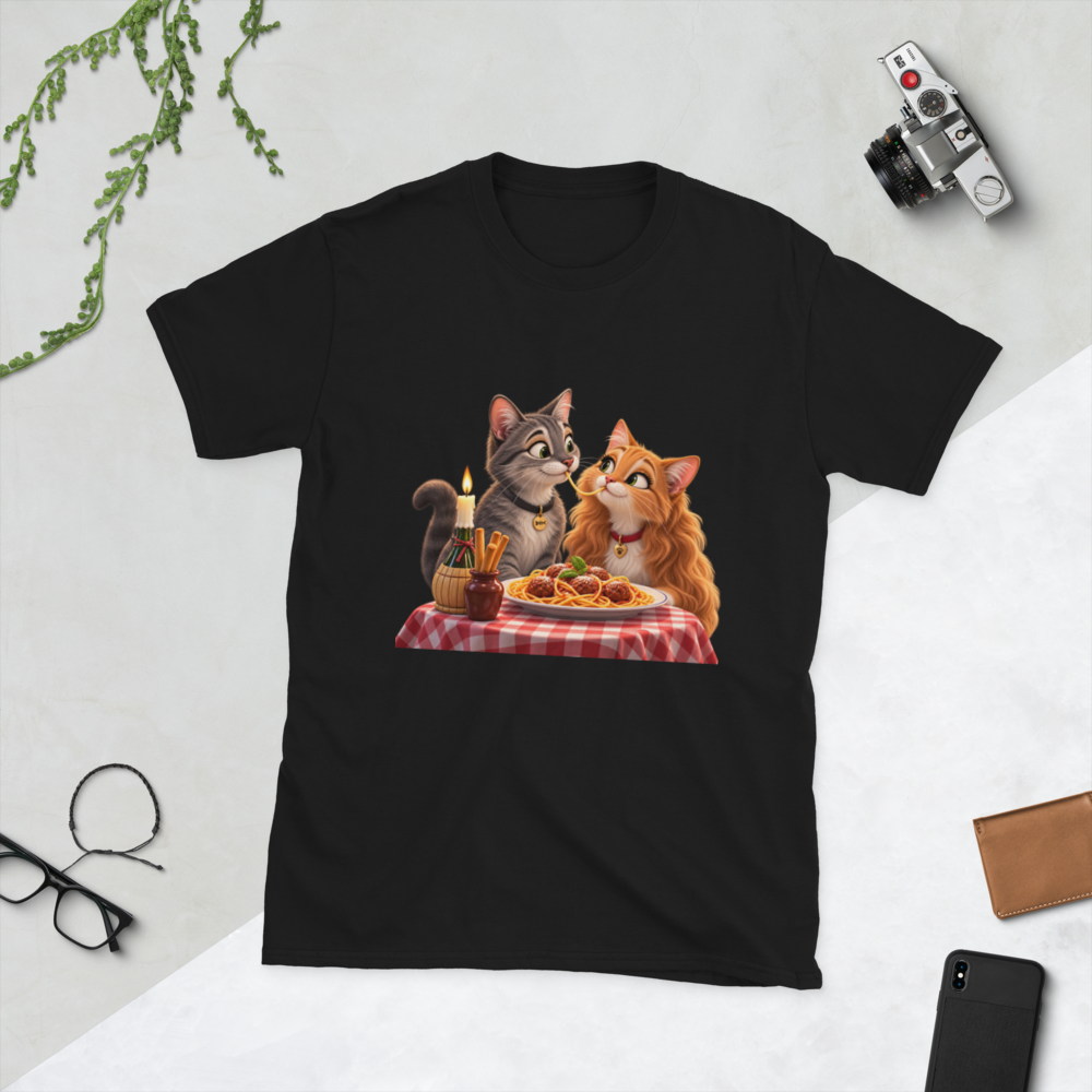 Lady and the Tramp T-Shirt · Unisex / Black / S