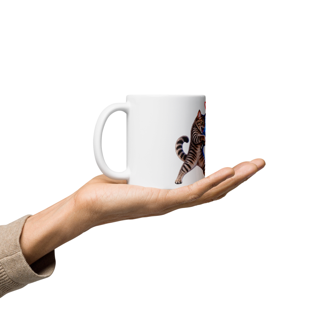 Cat Wars Mug · White / 11 oz