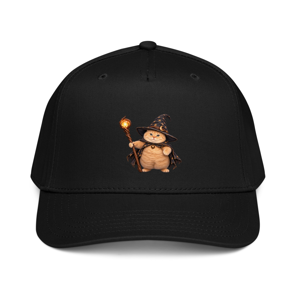 Witch Cat Cap · Black / One size