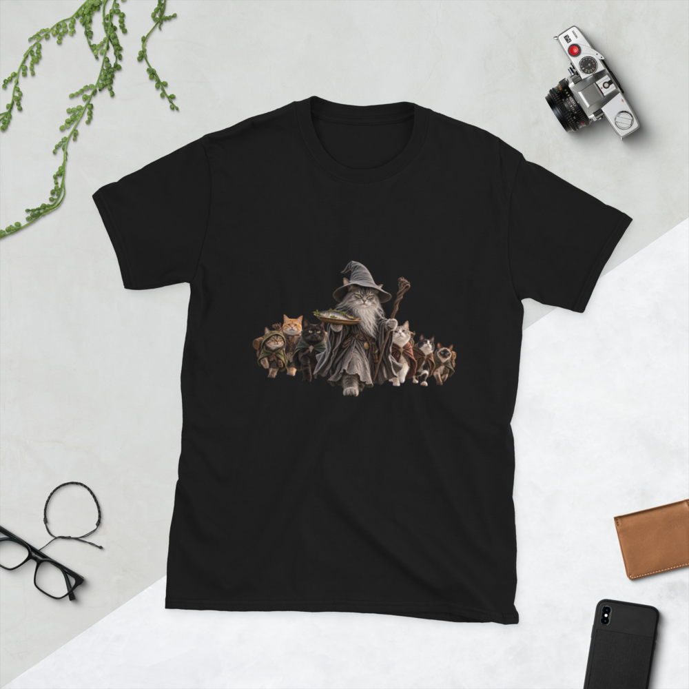 Lord of the cats T-Shirt · Unisex / Black / S